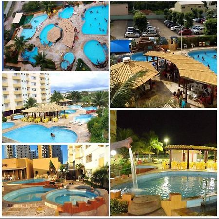 Flat Para Temporada Perto Singapura Shopping Com 7 Piscinas, Bar Molhado, Restaurante - A 3 Min Centro De Caldas Novas! Ngoại thất bức ảnh